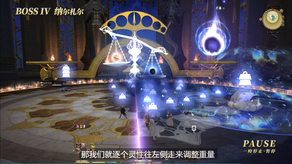 副本中的天平机制