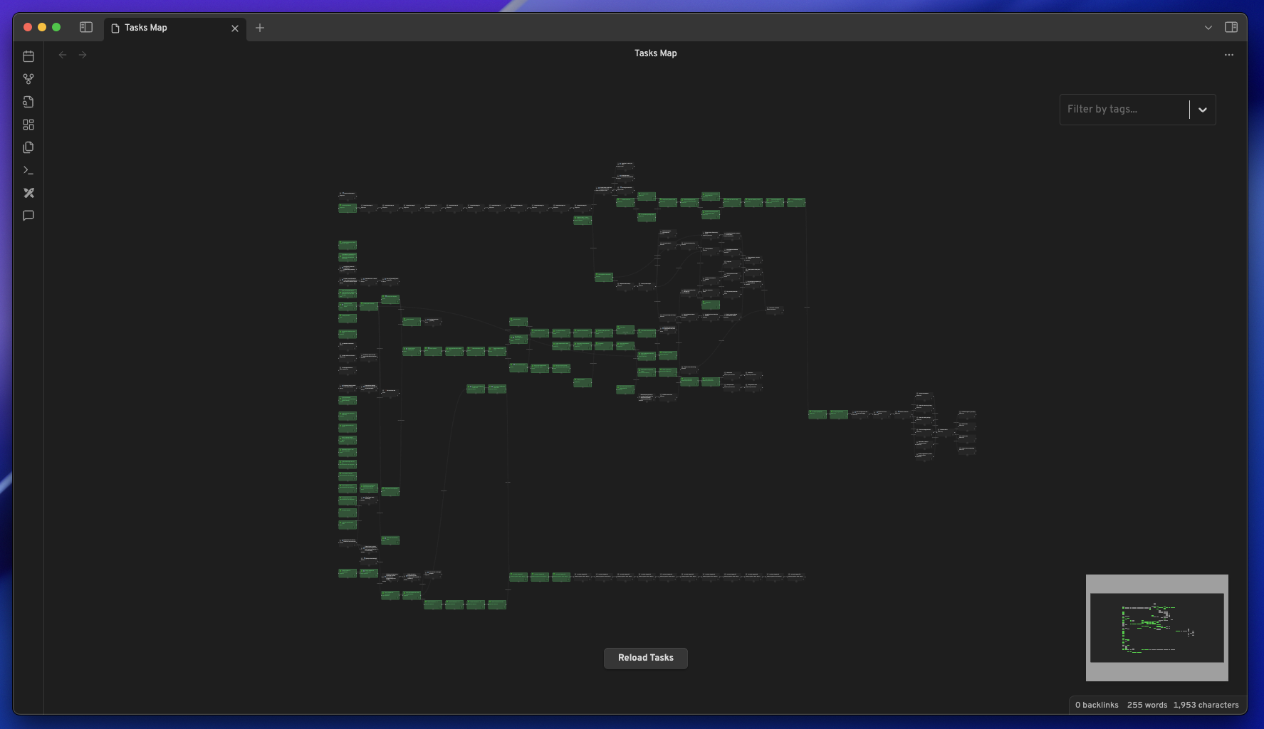 Tasks Map Example