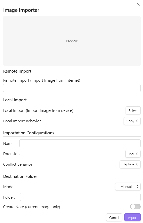 Modal Screenshot