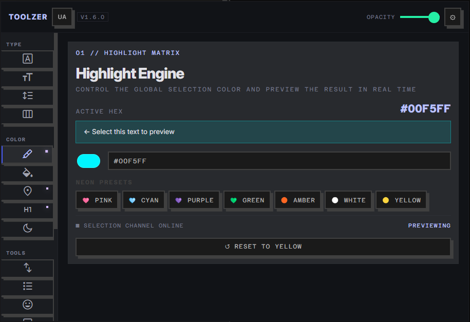 Highlight Engine