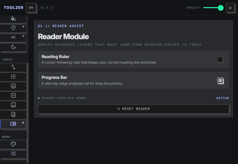 Reader Module