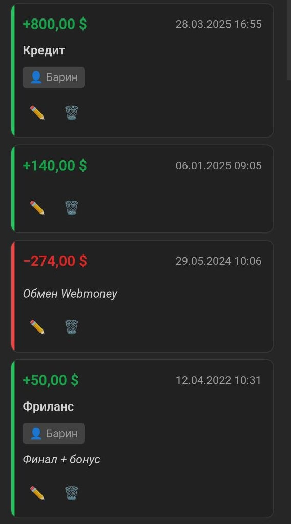 Mobile card layout