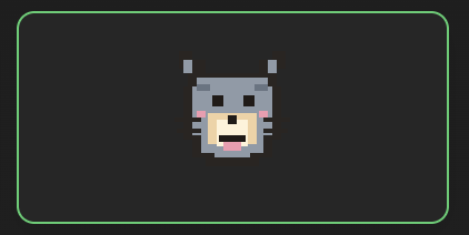 Happy cat pixel pet