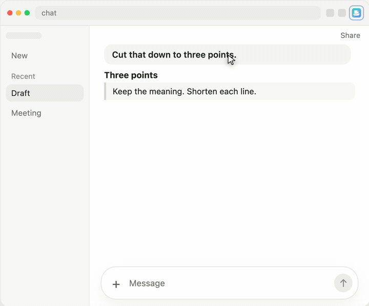 NoteFerry demo: add Obsidian notes and attachments to an AI chat