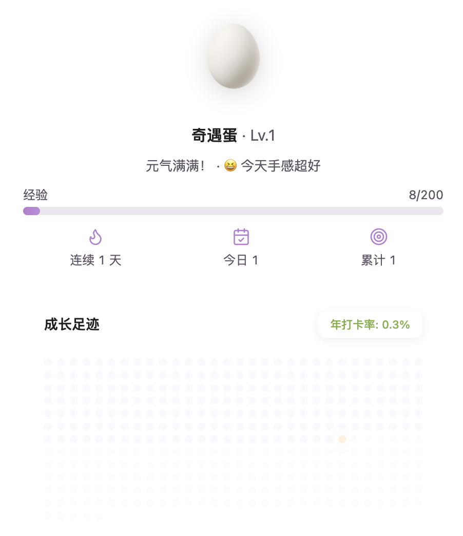 闪卡复习统计