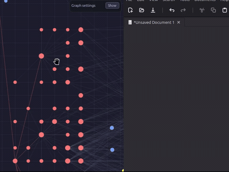 Copy linked names and paths demo