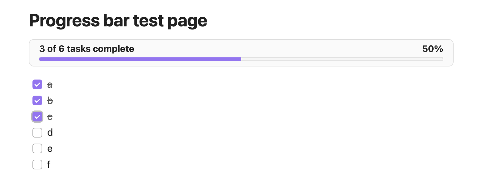 Note Progressbar sample screenshot
