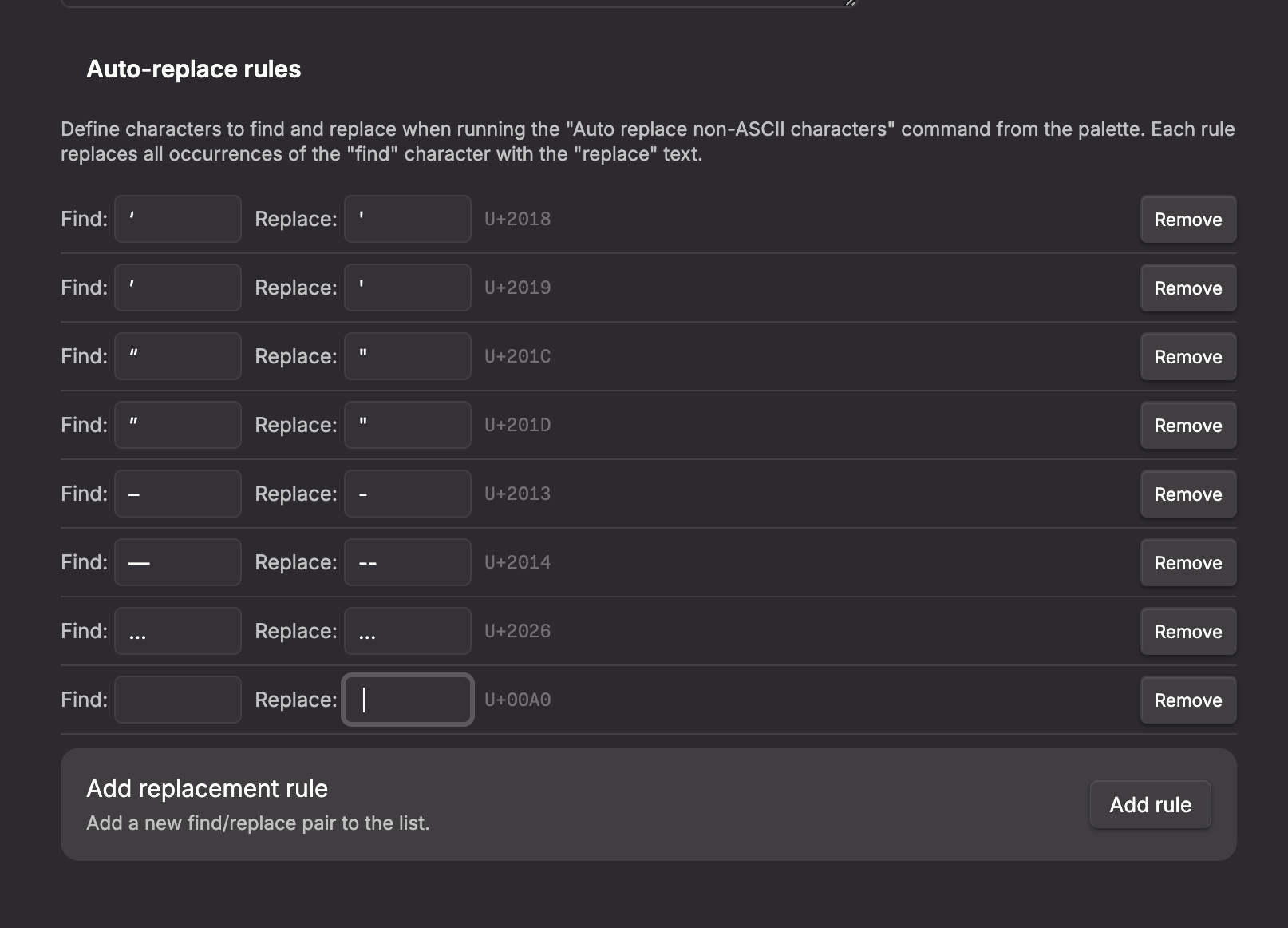 Example of Hightlights in action