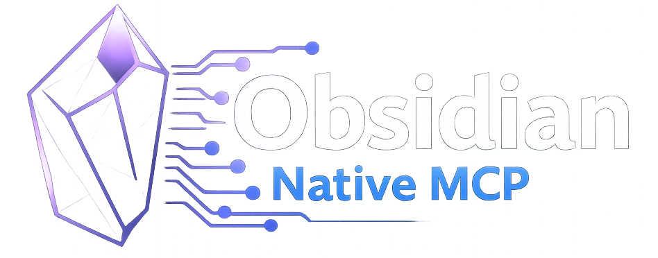 Obsidian Native MCP banner